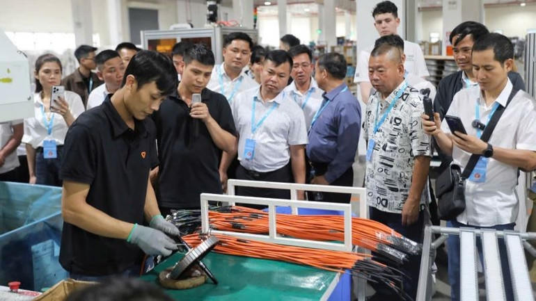 Yadea cam kết mang đến Việt Nam mô hình nhà máy sản xuất thông minh thế hệ mới.