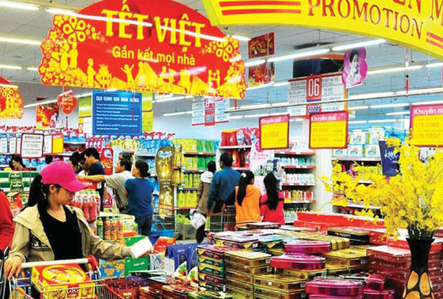 Nhóm hàng ăn và dịch vụ ăn uống tăng mạnh nhất với mức 2,48% so với tháng trước.