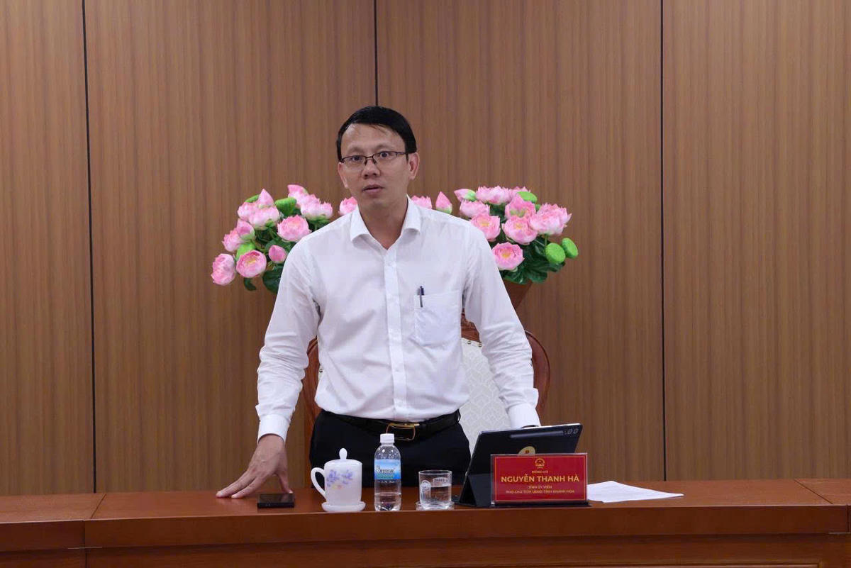 Ông Nguyễn Thanh Hà - Phó Chủ tịch UBND tỉnh Khánh Hòa