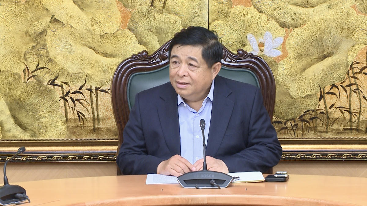 Phó Thủ tướng Nguyễn Chí Dũng tiếp lãnh đạo Trung tâm Phát triển công nghệ và sáng tạo Việt Nam. Ảnh: VGP