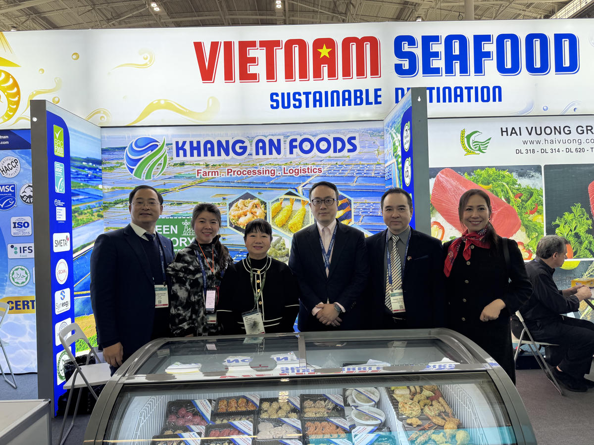 Triển lãm mở rộng thị trường cho ngành thủy sản.