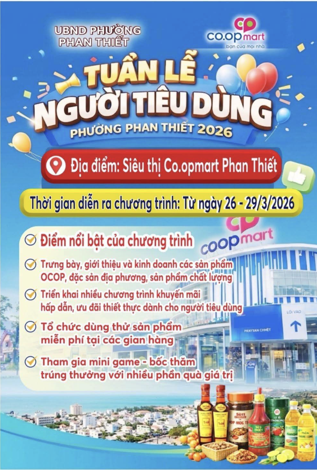 Việc tổ chức chương trình nhằm tạo điều kiện để doanh nghiệp địa phương quảng bá sản phẩm, mở rộng thị trường tiêu thụ.