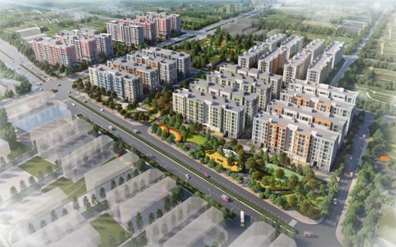 Phối cảnh dự án nhà ở xã hội của Vinhomes.&nbsp;