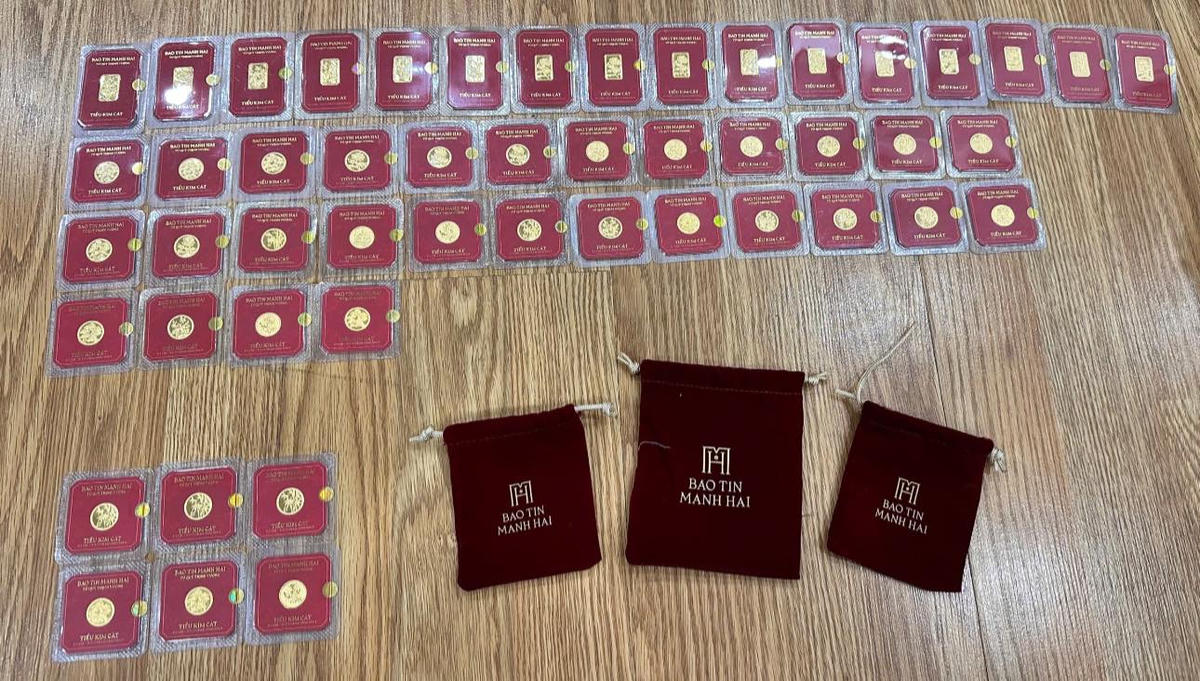 Giá vàng sáng 27/3: Giá vàng miếng SJC giảm 2 triệu đồng mỗi lượng. Ảnh minh họa