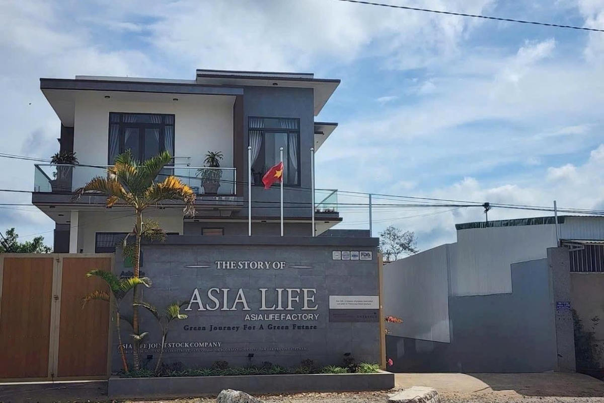 Trụ sở Công ty cổ phần Asia Life tại tỉnh Đắk Lắk.