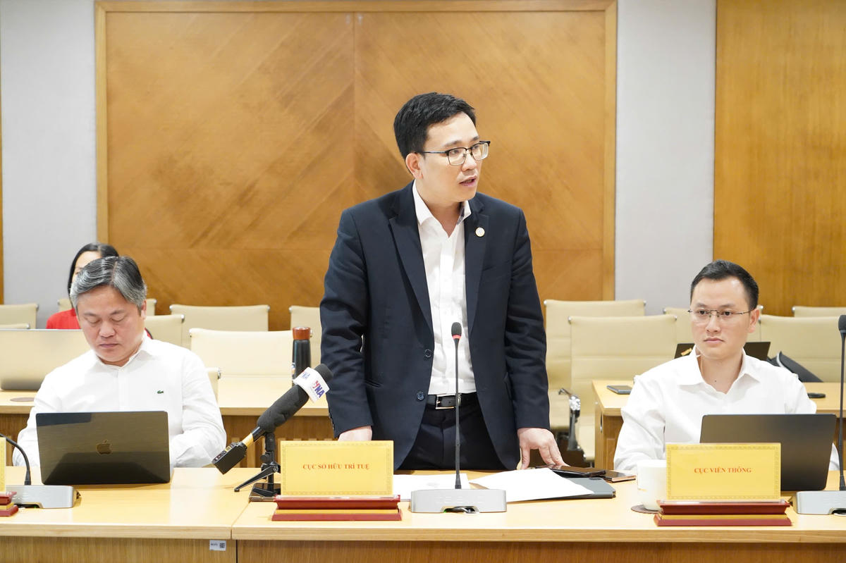 Ông Nguyễn Hoàng Giang - Phó Cục trưởng Cục Sở hữu trí tuệ (Bộ Khoa học và Công nghệ).