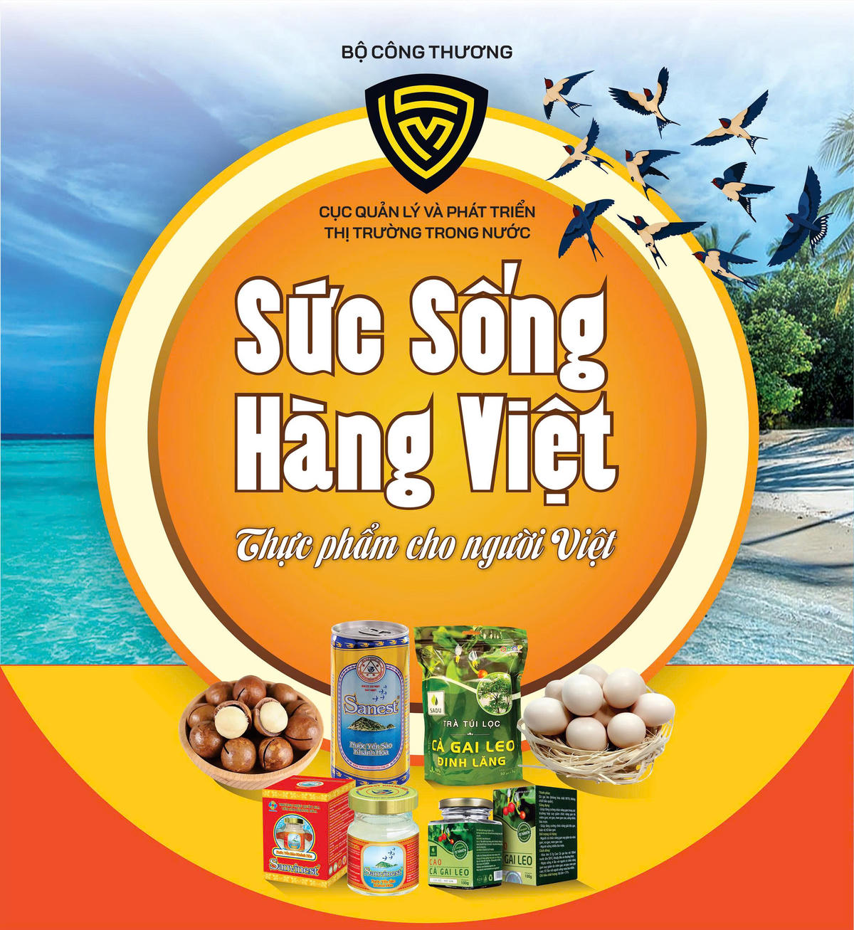 Chương trình “Sức sống hàng Việt” số 4 với chủ đề “Thực phẩm cho người Việt”.