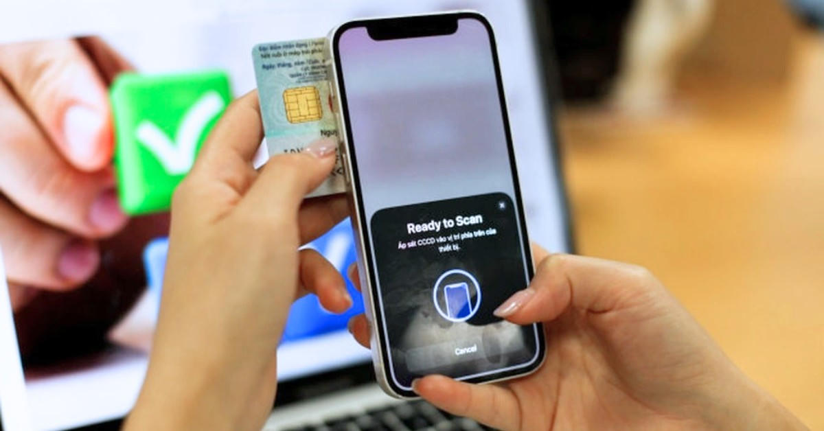 Người dùng sẽ phải xác thực lại sinh trắc học khi đổi điện thoại. (Ảnh minh họa).