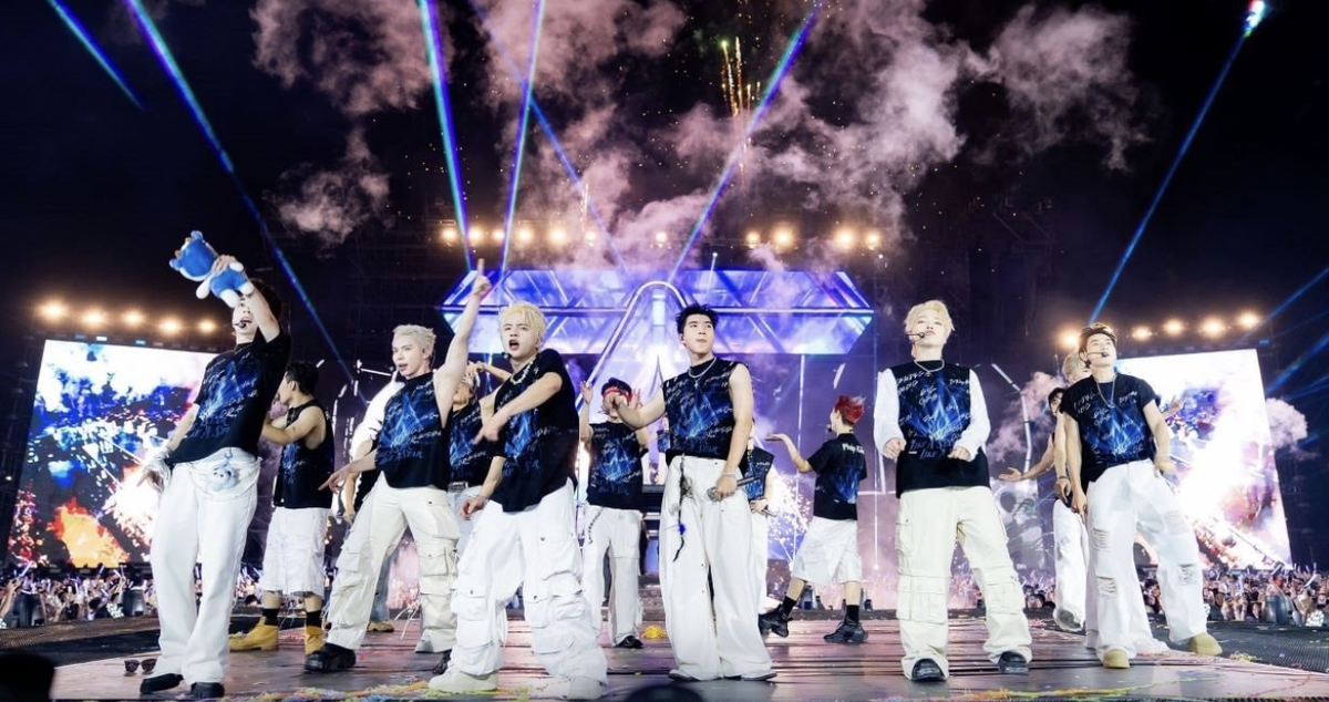 Concert “Anh trai say hi” ở Hà Nội.