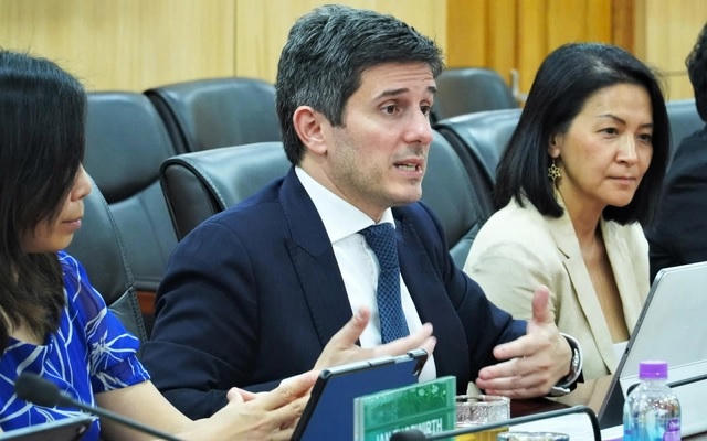 Ông Gerald Toledano - Giám đốc Toàn cầu phụ trách Sản phẩm Cổ phiếu, Giải pháp và Sản phẩm thay thế, FTSE Russell. Ảnh: UBCKNN