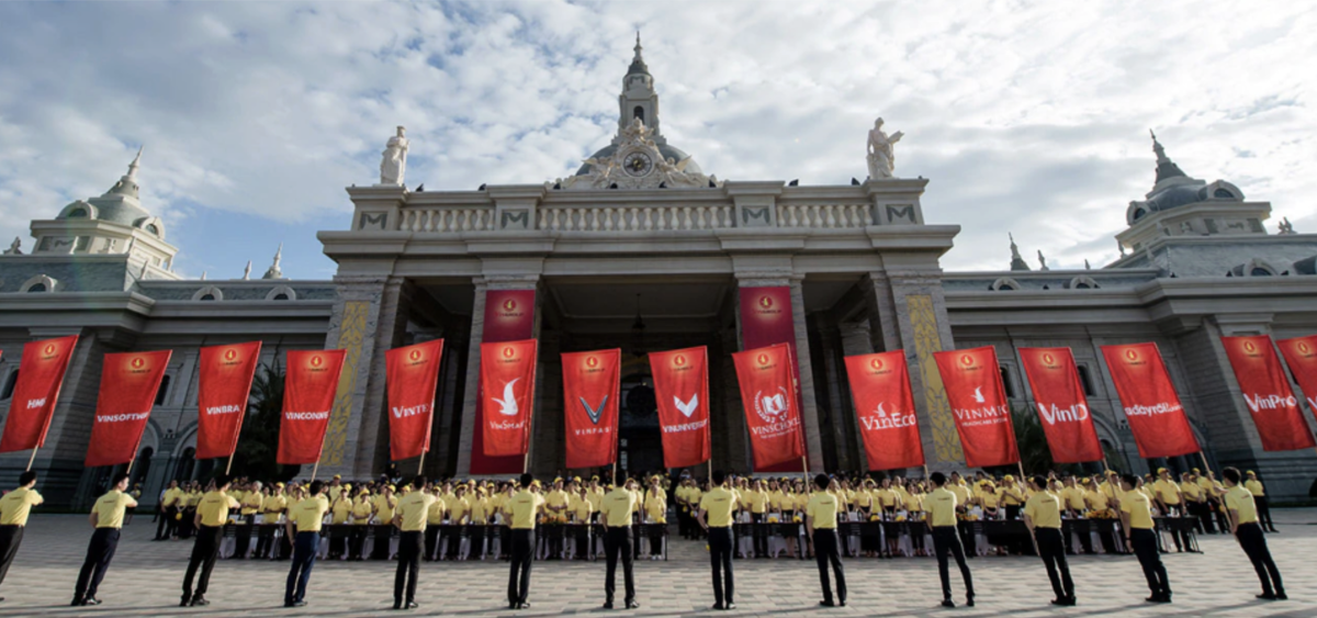 Vingroup trở thành doanh nghiệp đông nhân viên nhất Việt Nam. Ảnh: Vingroup.