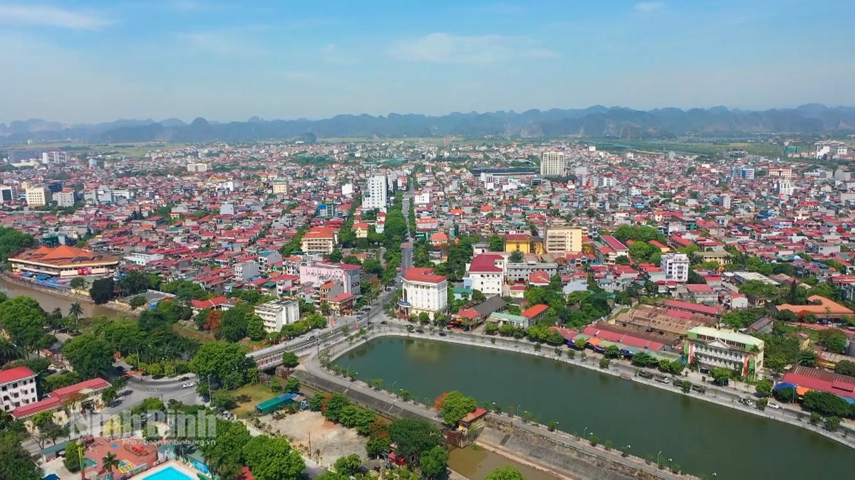 Một góc Ninh Bình từ trên cao. (Ảnh minh họa/Báo Ninh Bình).