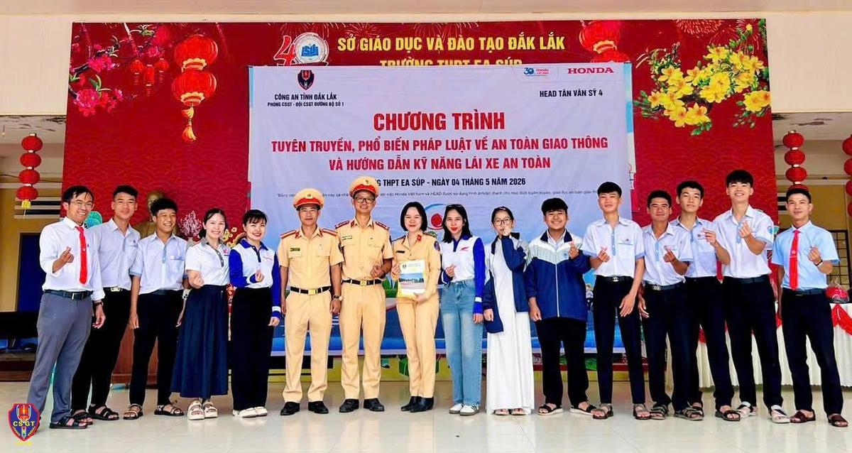 Việc đẩy mạnh tuyên truyền Luật Trật tự, an toàn giao thông đường bộ trong nhà trường sẽ góp phần hình thành văn hóa giao thông.