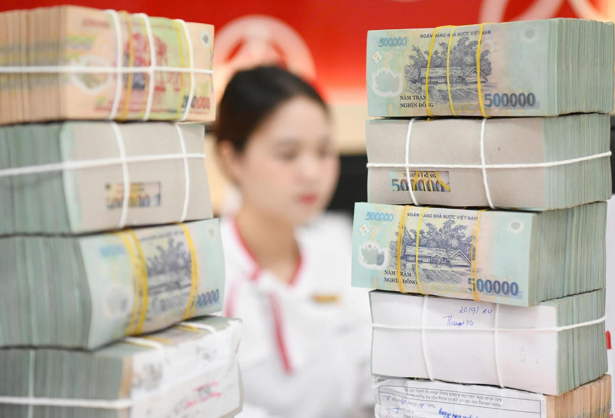 Doanh số giao dịch liên ngân hàng bằng VND đạt gần 1,87 triệu tỷ đồng trong tuần qua. (Ảnh minh họa).