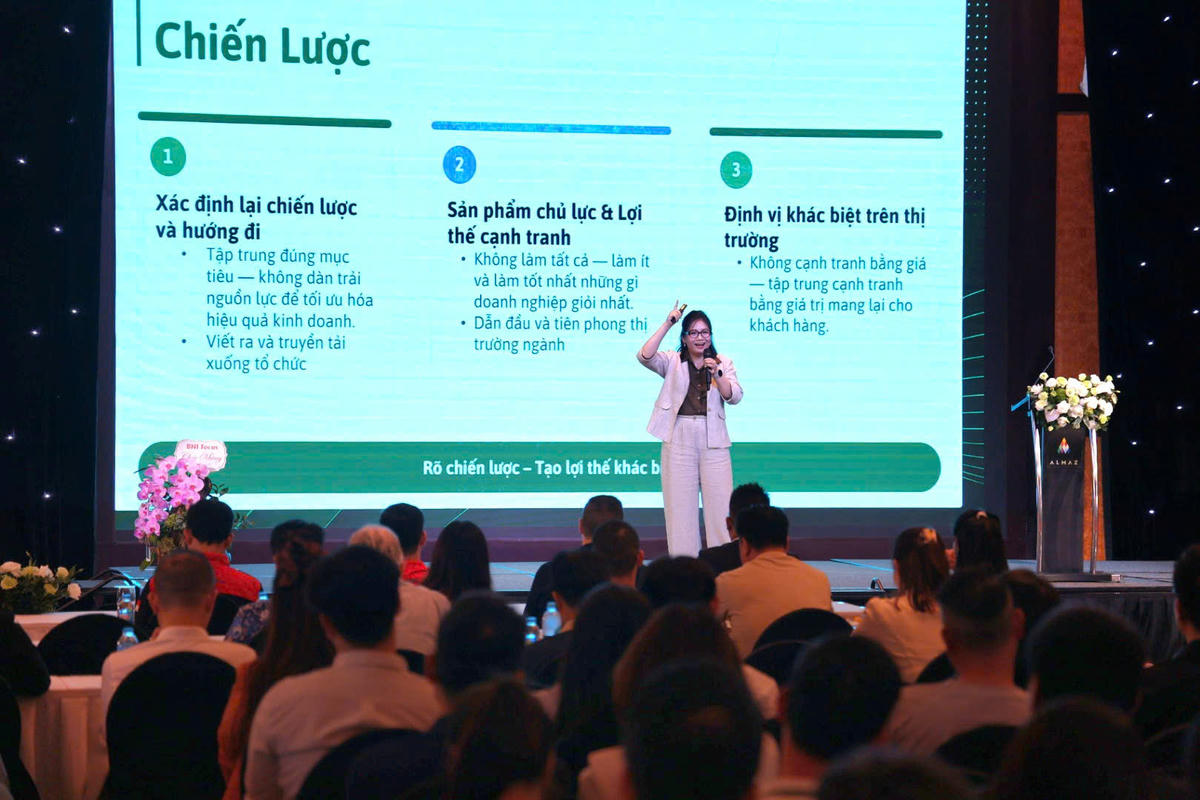 Các Diễn giả trình bày tham luận tại sự kiện.