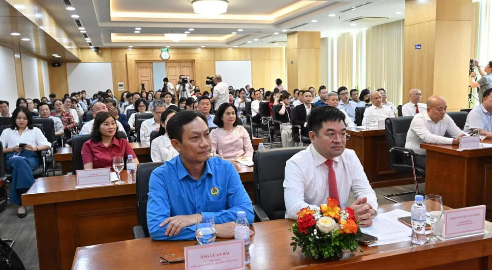 Quang cảnh Lễ công bố Ngày Logistics Việt Nam và Tuần lễ logistics Việt Nam.