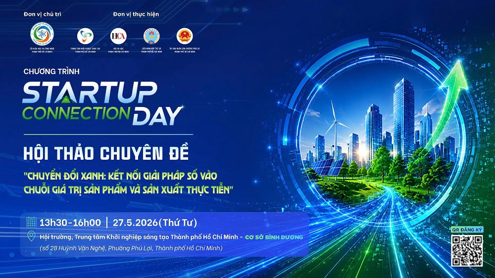 Các hội thảo chuyên đề nằm trong khuôn khổ Ngày hội Startup Connection Day. Ảnh: Sở Khoa học và Công nghệ TP.HCM