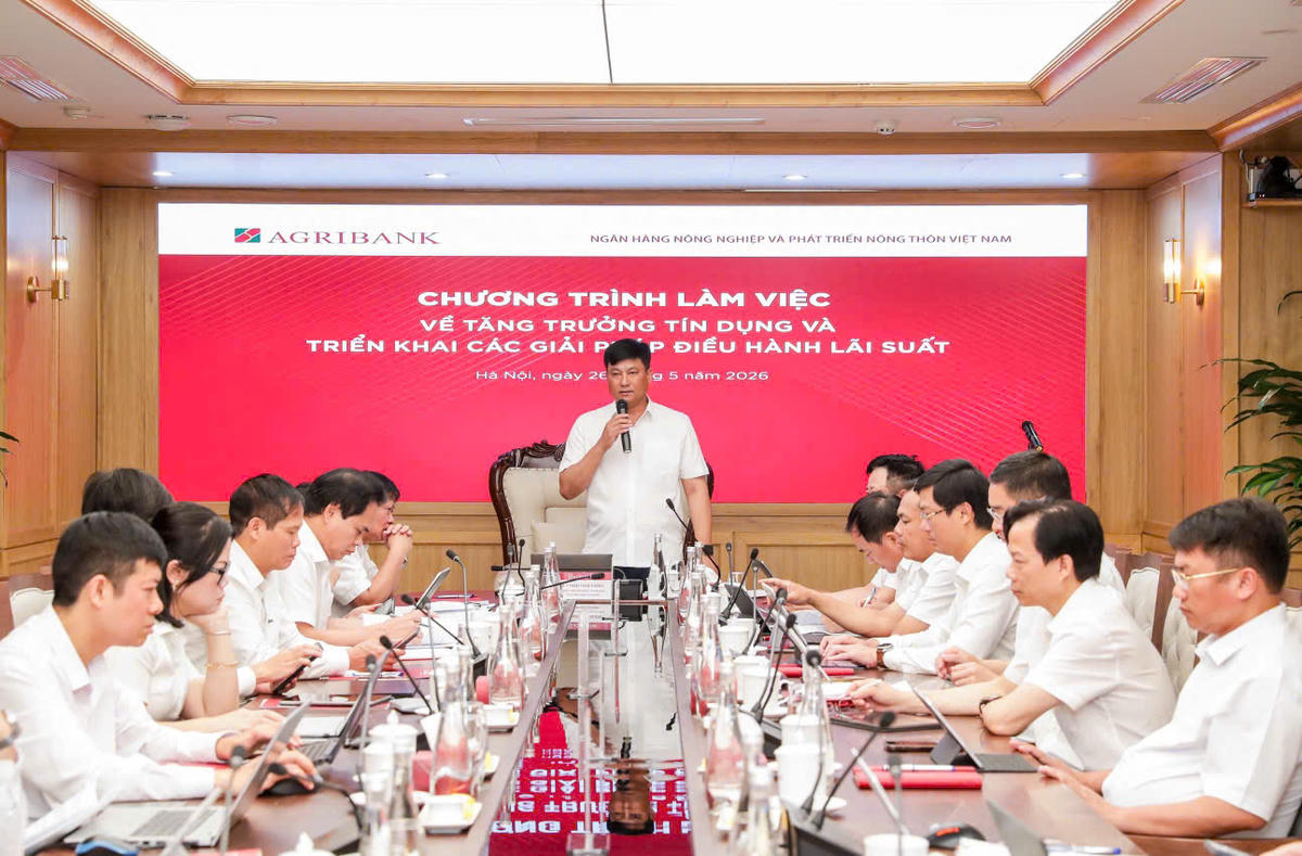 Agribank tiếp tục ưu tiên dòng vốn cho lĩnh vực nông nghiệp, nông dân, nông thôn, doanh nghiệp sản xuất kinh doanh và các lĩnh vực động lực tăng trưởng. (Ảnh: Agribank).