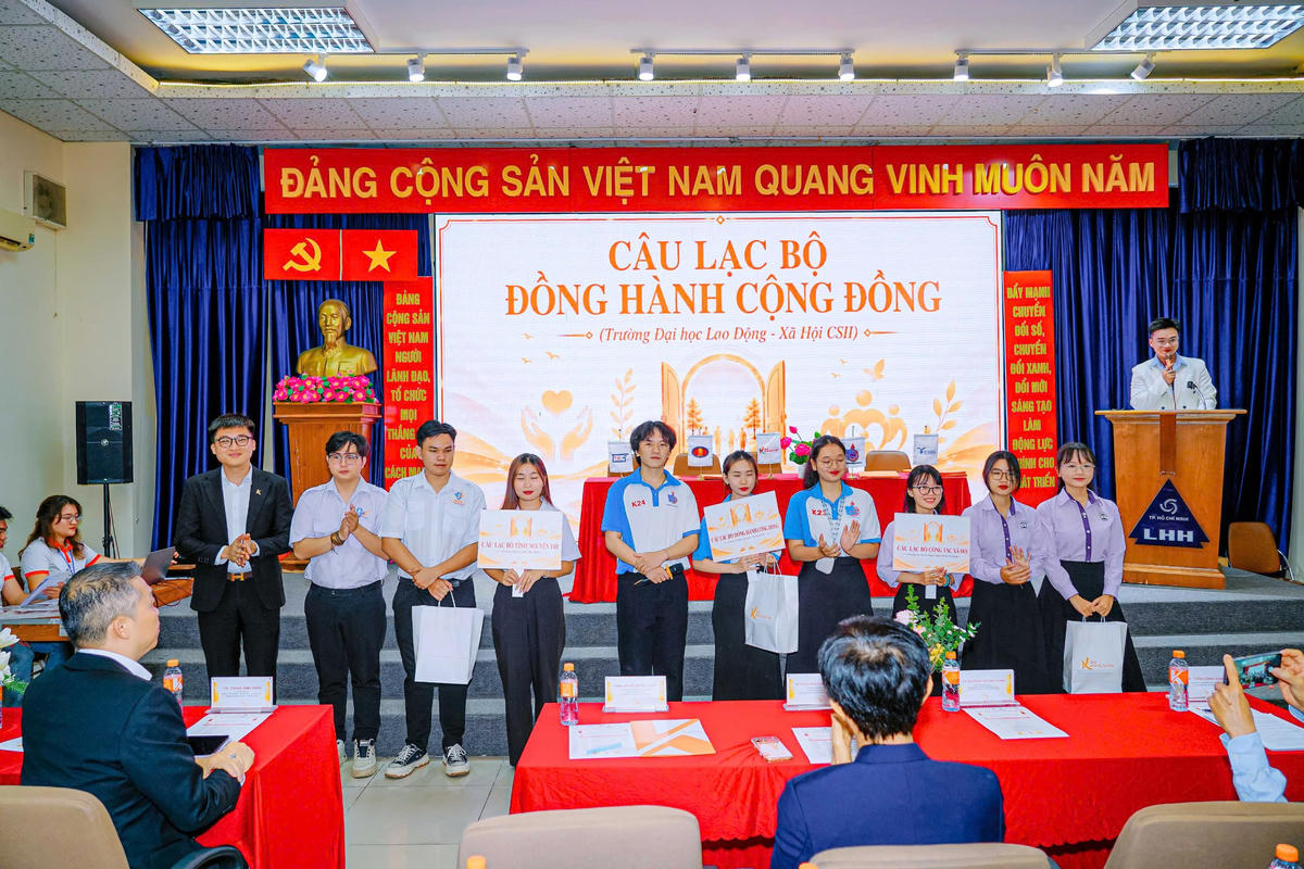 Ra mắt 3 Câu lạc bộ Thiện Nguyện Trẻ của trường Đại học Sư phạm TP. Hồ Chí Minh, trường Đại học Lao động - Xã hội (cơ sở 2) và Đại học Thủ Dầu Một.