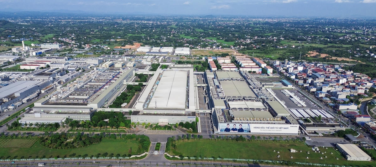 Công ty TNHH Samsung Electronics Việt Nam Thái Nguyên (SEVT).