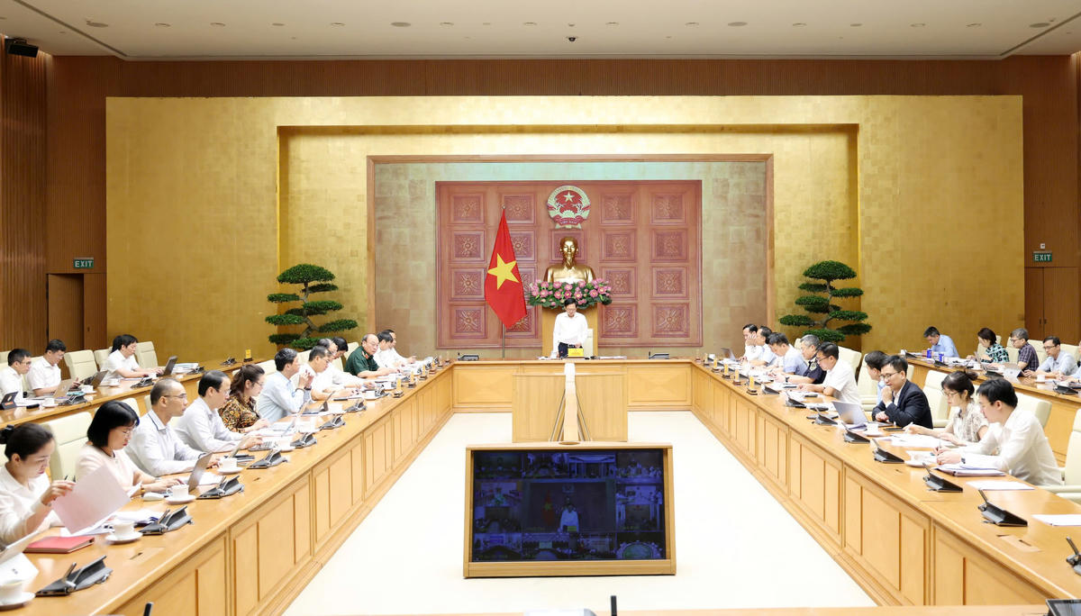 Toàn cảnh Hội nghị sơ kết đợt cao điểm thực hiện Công điện số 38/CĐ-TTg ngày 5/5/2026 của Thủ tướng Chính phủ.