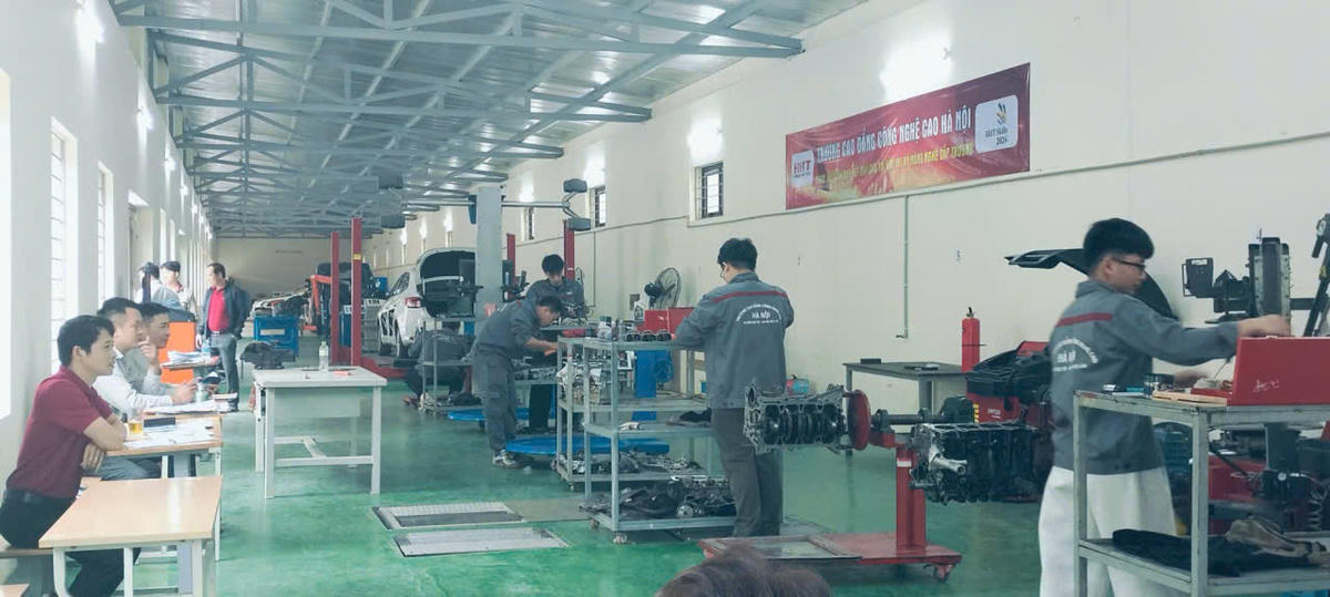HHT hướng tới mục tiêu Học viện Công nghệ cao Hà Nội quy mô 15-18 nghìn sinh viên. Ảnh: An Thanh