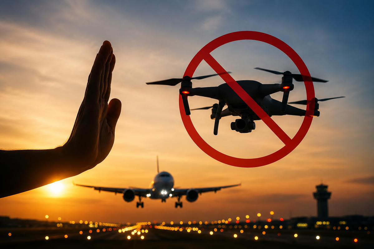 Cảnh báo UAV, drone và diều gây nguy cơ mất an toàn bay dịp cao điểm hè. Ảnh minh họa