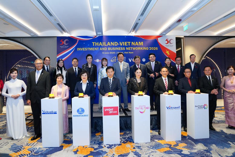 Vietjet và Tổng cục Du lịch Thái Lan (TAT) vừa ký kết thỏa thuận hợp tác chiến lược nhằm thúc đẩy du lịch, tăng cường kết nối hàng không và giao lưu văn hoá quốc tế. Ảnh: VGP.