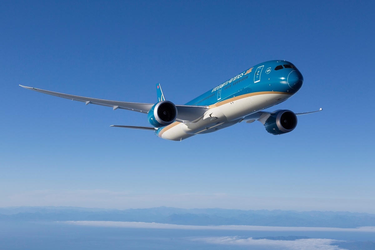 Vietnam Airlines lần đầu tiên vươn lên vị trí thứ 3 trong bảng xếp hạng các hãng hàng không đúng giờ nhất khu vực châu Á - Thái Bình Dương năm 2026. (Ảnh minh họa).