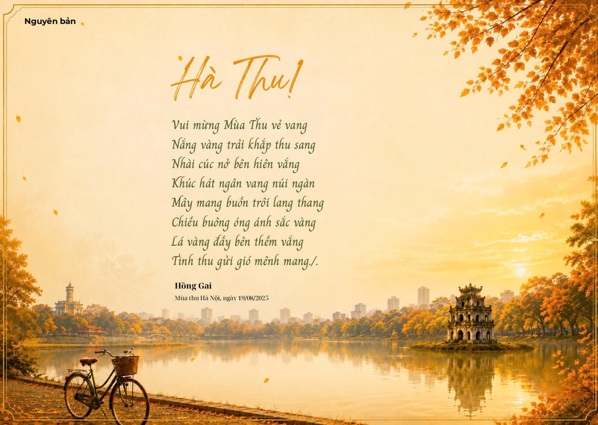 “Hà Thu!”: Cuộc chơi ngôn ngữ độc đáo với 69 biến thể từ một bài thơ