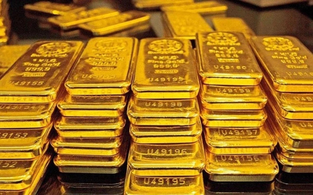  Phiên giao dịch ngày 14/6, giá vàng trong nước ghi nhận đà tăng mạnh từ 1 đến 1,6 triệu đồng/lượng ở cả hai chiều (Ảnh minh họa).