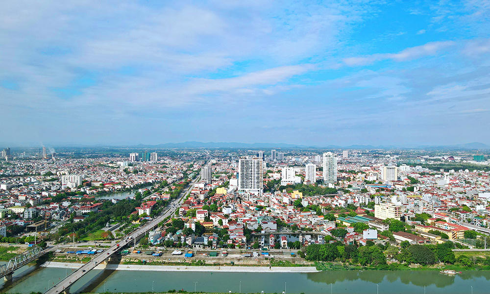 Khu đô thị trung tâm tỉnh Bắc Ninh. Ảnh: Báo và Phát thanh, Truyền hình Bắc Ninh
