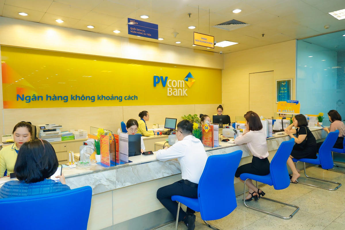 PVcomBank ghi nhận lợi nhuận trước thuế gần 1.704 tỷ đồng trong năm 2025. Ảnh: PVcomBank