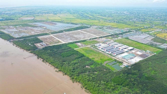 Dự án Khu công nghiệp Dịch vụ dầu khí Soài Rạp. (Ảnh minh họa).