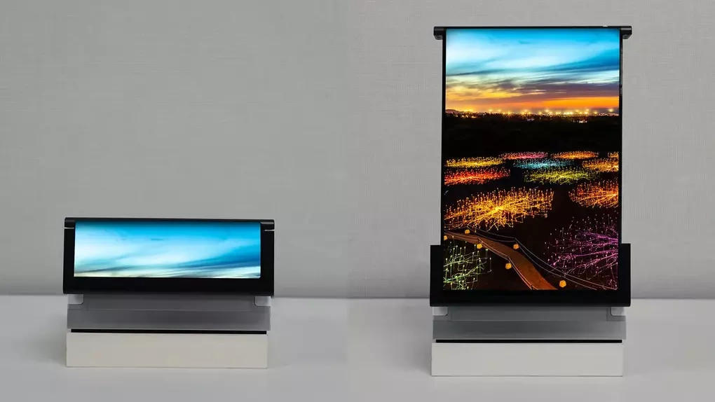 Công nghệ màn hình cuộn của Samsung Display. Ảnh: Samsung.
