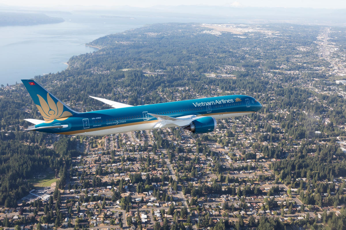 Vietnam Airlines được Brand Finance xếp trong Top 10 thương hiệu mạnh nhất Việt Nam năm 2026. Ảnh: Vietnam Airlines