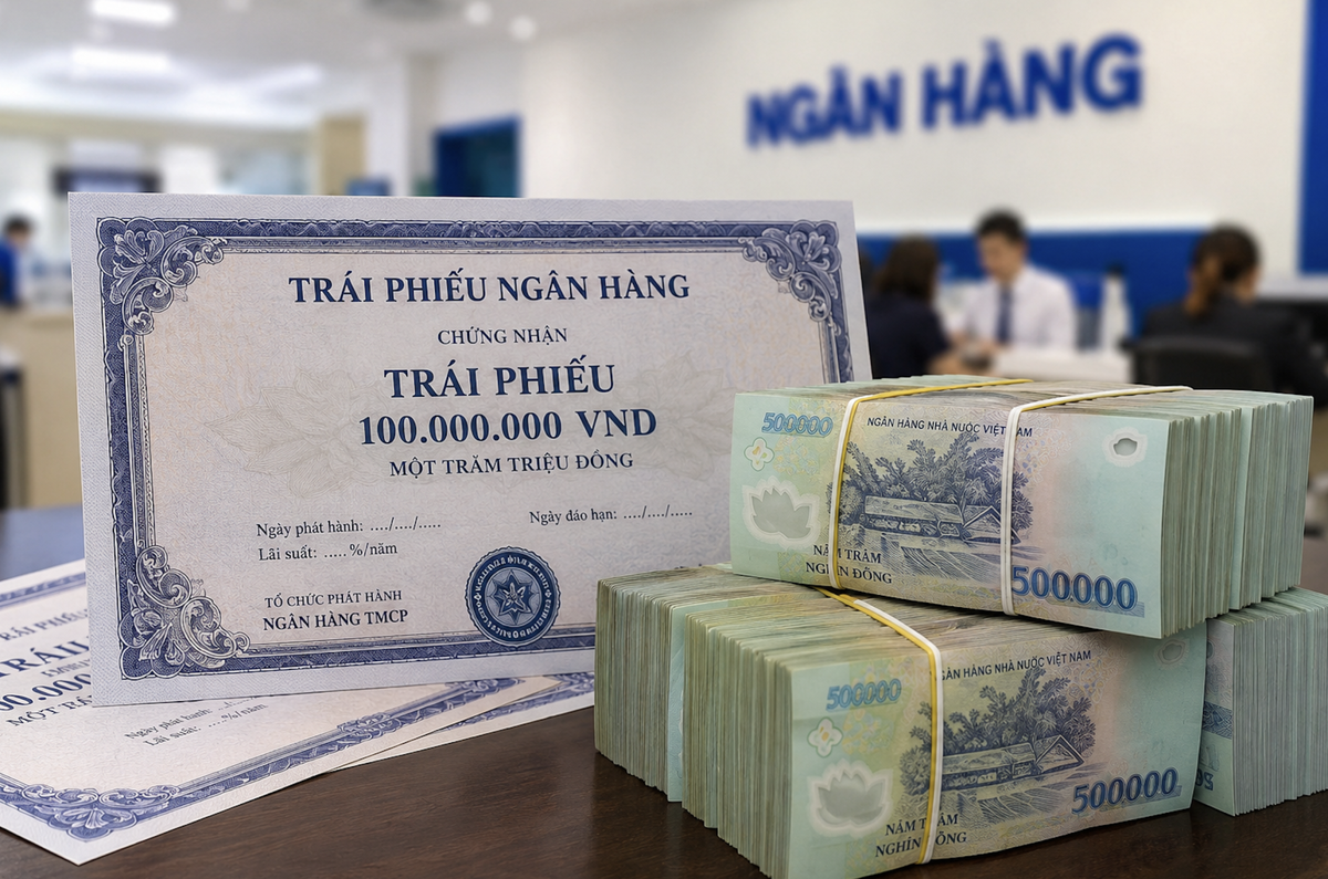 Lãi suất trái phiếu ngân hàng tăng mạnh, vượt xa tiền gửi cùng kỳ hạn.Ảnh minh họa