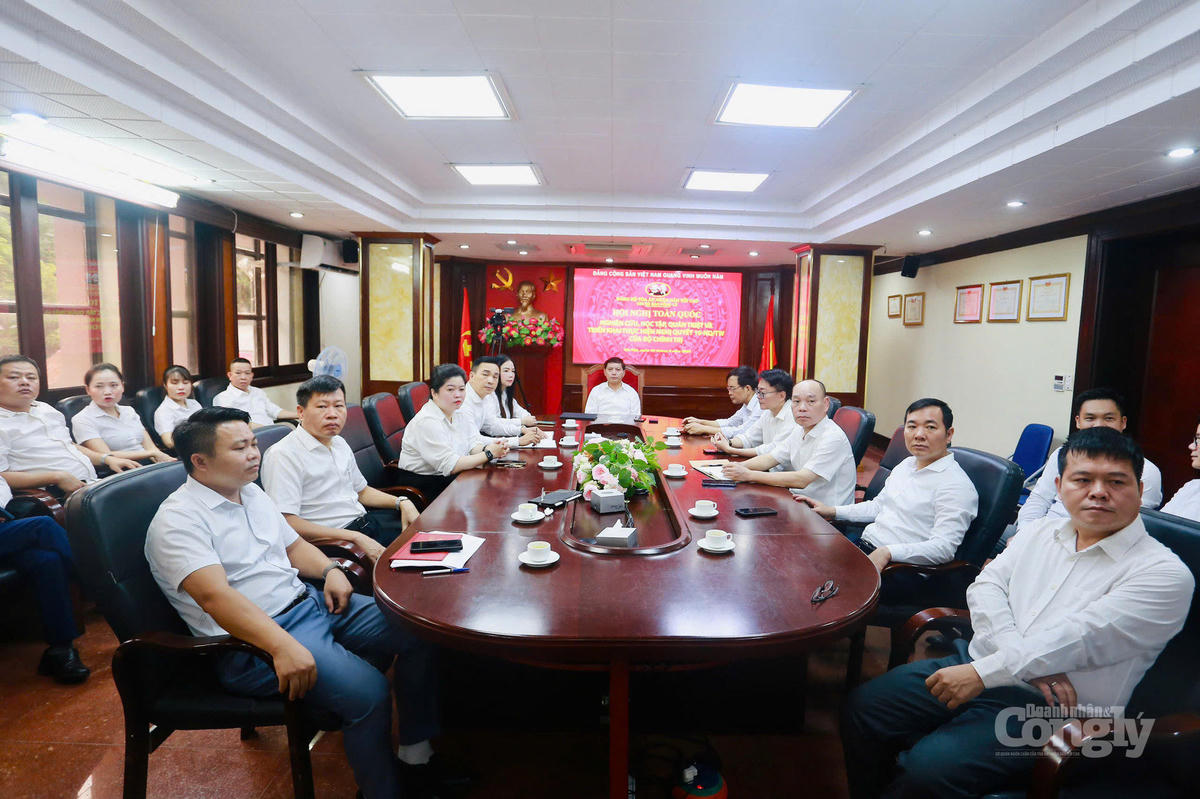 Báo Công lý tham dự Hội nghị Nghiên cứu, học tập, quán triệt và triển khai thực hiện Nghị quyết số 10-NQ/TW.