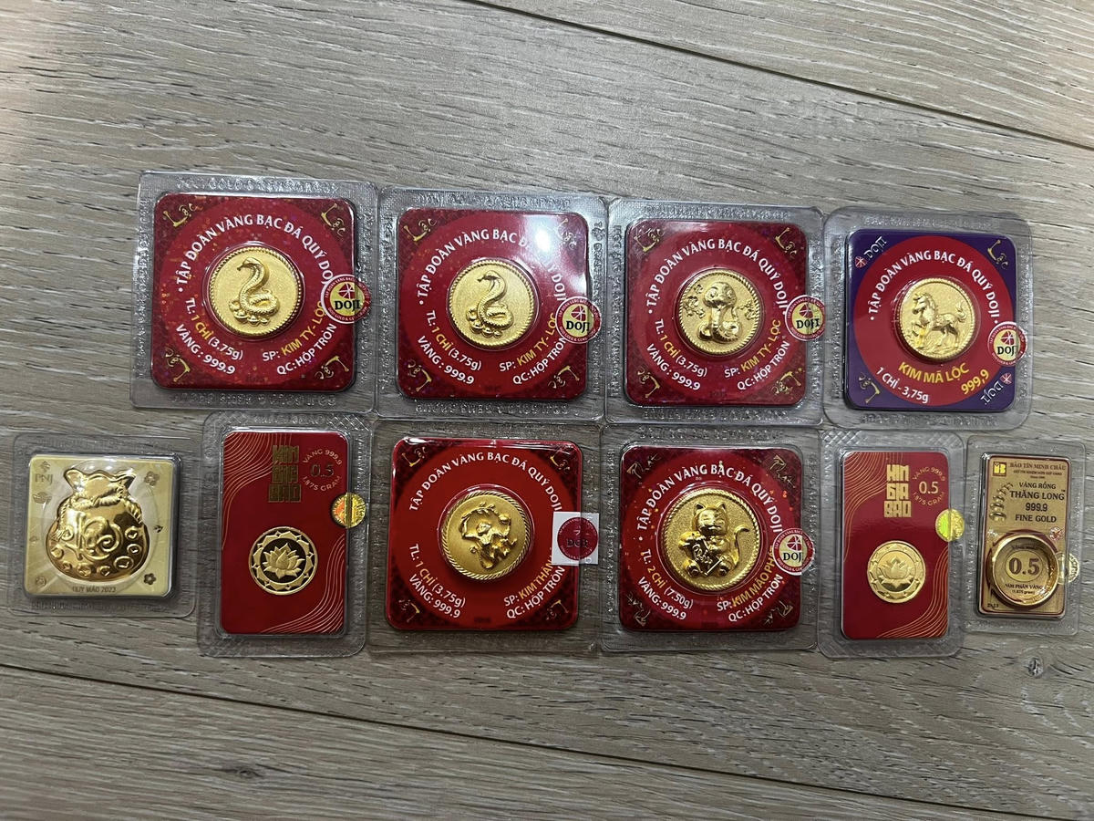 Thị trường vàng trong nước sáng 14/7 chứng kiến một phiên điều chỉnh giảm rất mạnh. Ảnh minh họa