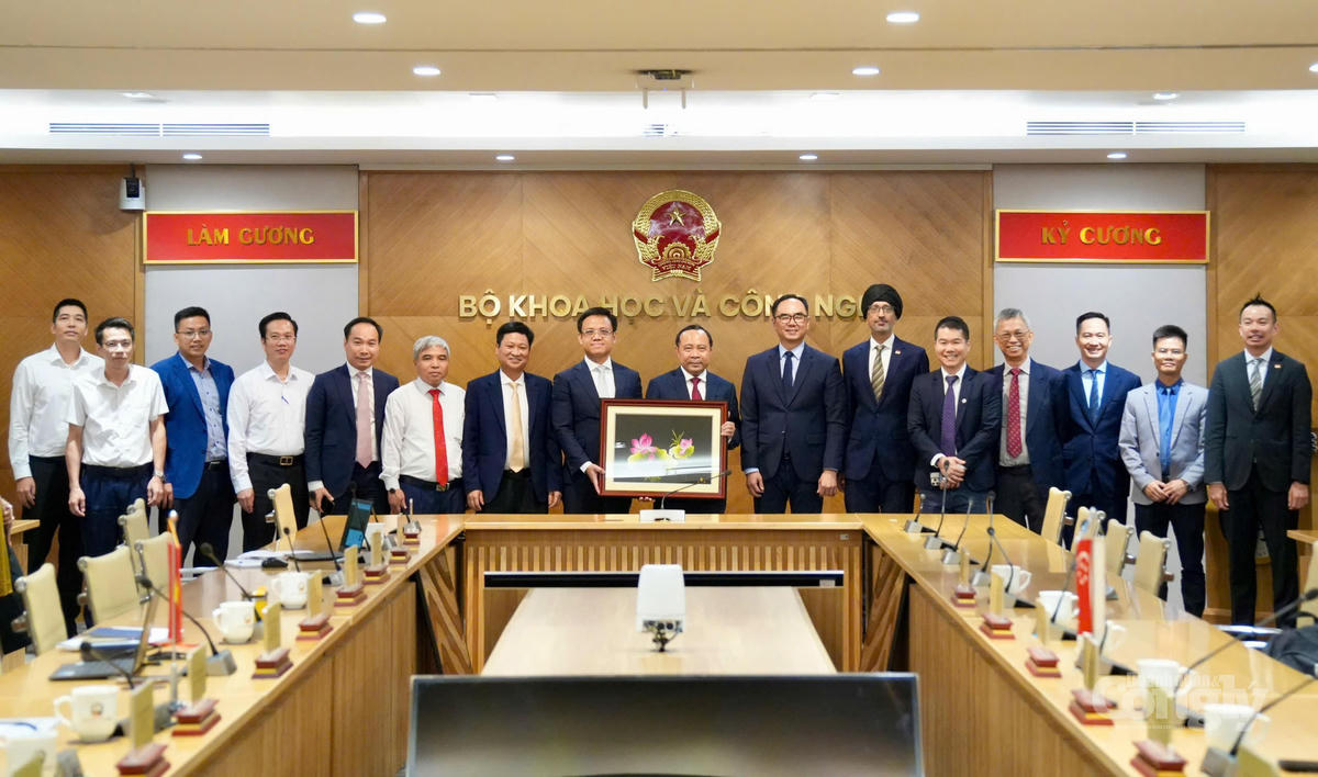 Bộ KH&CN sẽ đồng hành cùng Becamex và A*STAR tại Việt Nam. Ảnh: Bộ KH&CN.