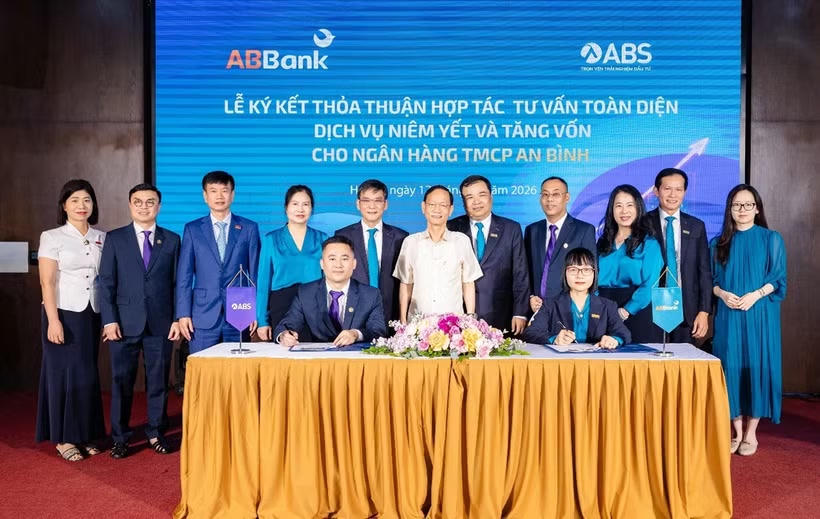 ABBank và ABS hợp tác tư vấn tăng vốn, hướng tới niêm yết trên HOSE. (Ảnh: Vietnam+).