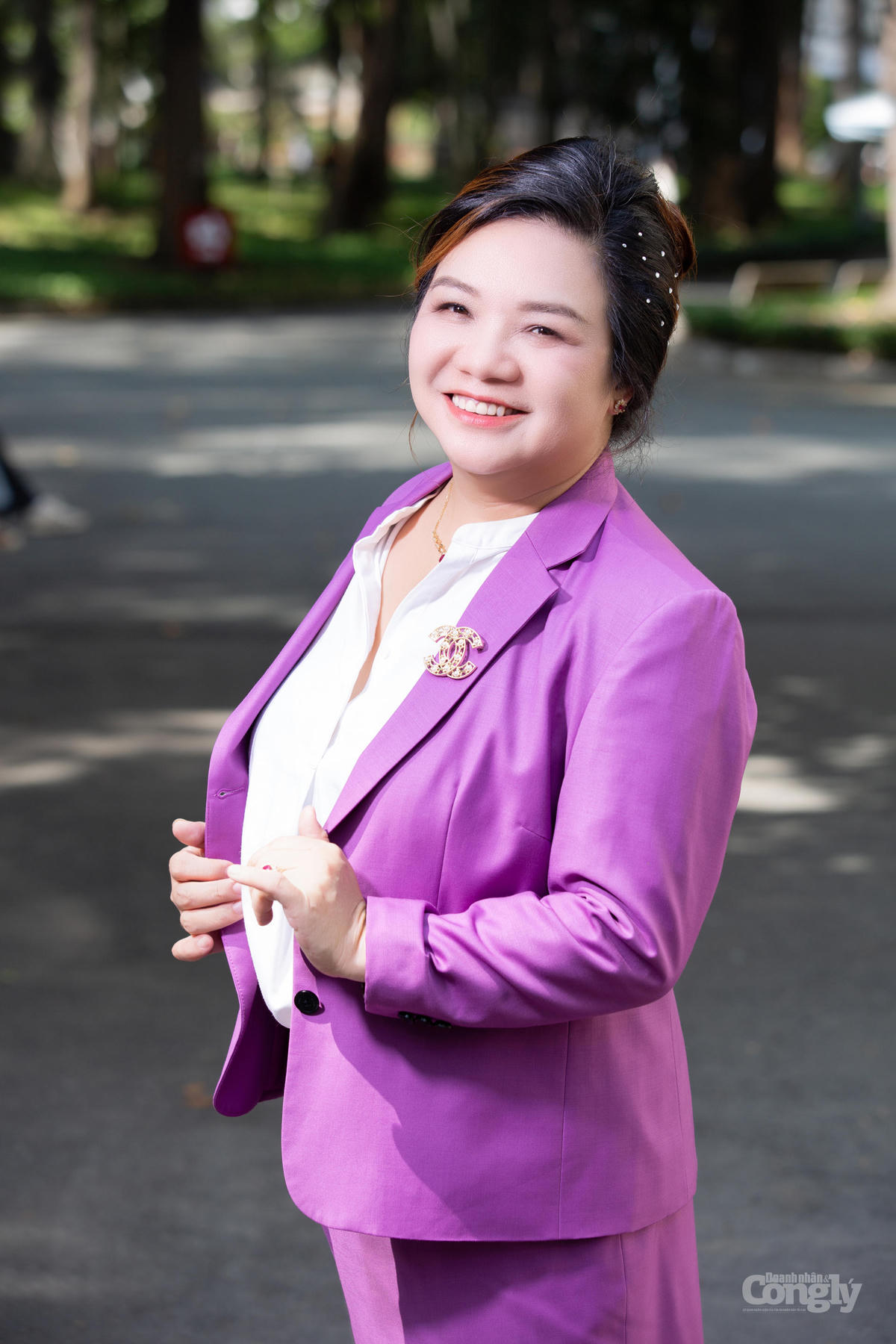 Bà Lâm Thúy Ái: "Tôi luôn tin rằng tương lai của ngành nông nghiệp không chỉ được quyết định bởi sản lượng, mà còn bởi cách doanh nghiệp tạo ra sản phẩm đó".