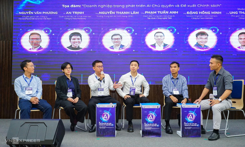 Hội thảo "AI và chủ quyền dữ liệu trong kỷ nguyên số" diễn ra ngày 22/7 tại TP. Hồ Chí Minh.