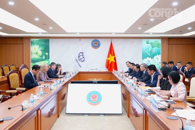 Bộ Tài chính thống nhất cùng WB hoàn thiện danh mục dự án vay vốn giai đoạn 2026-2030. Ảnh:Cổng thông tin điện tử Bộ Tài chính