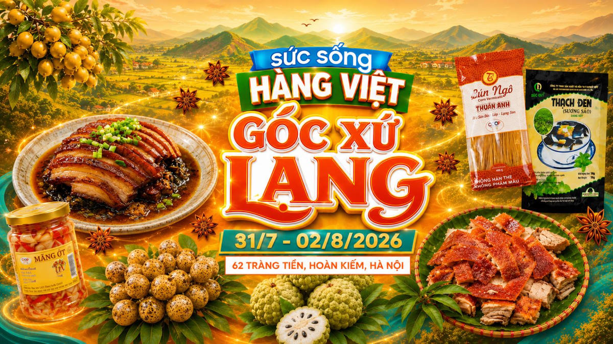 Người dân và du khách sẽ được trải nghiệm hàng chục sản phẩm đặc trưng đến từ các doanh nghiệp, hợp tác xã và hộ sản xuất tiêu biểu của tỉnh Lạng Sơn.