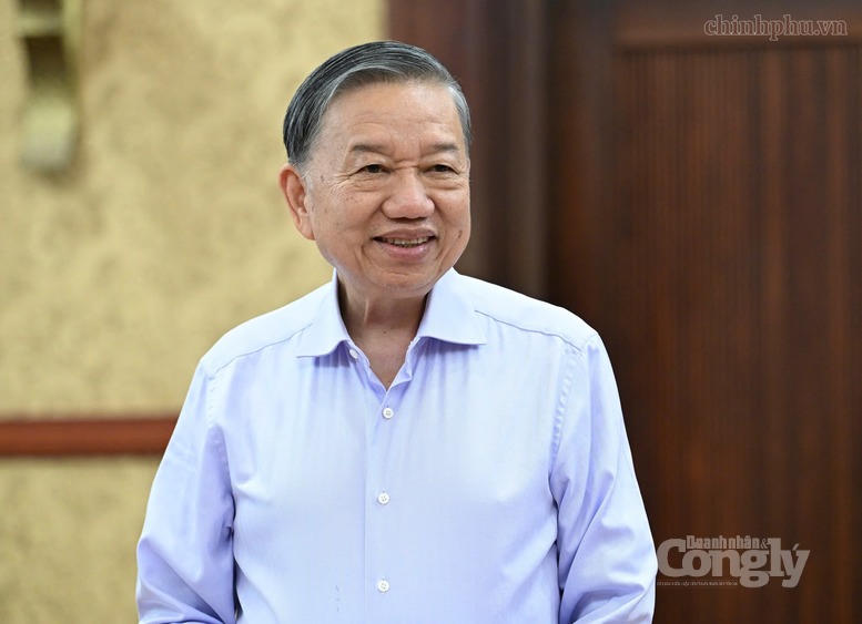 Tổng Bí thư, Chủ tịch nước Tô Lâm nhấn mạnh: Lao động sáng tạo phải trở thành nguồn lực quan trọng nhất của quốc gia trong tương lai - Ảnh: VGP/Nhật Bắc