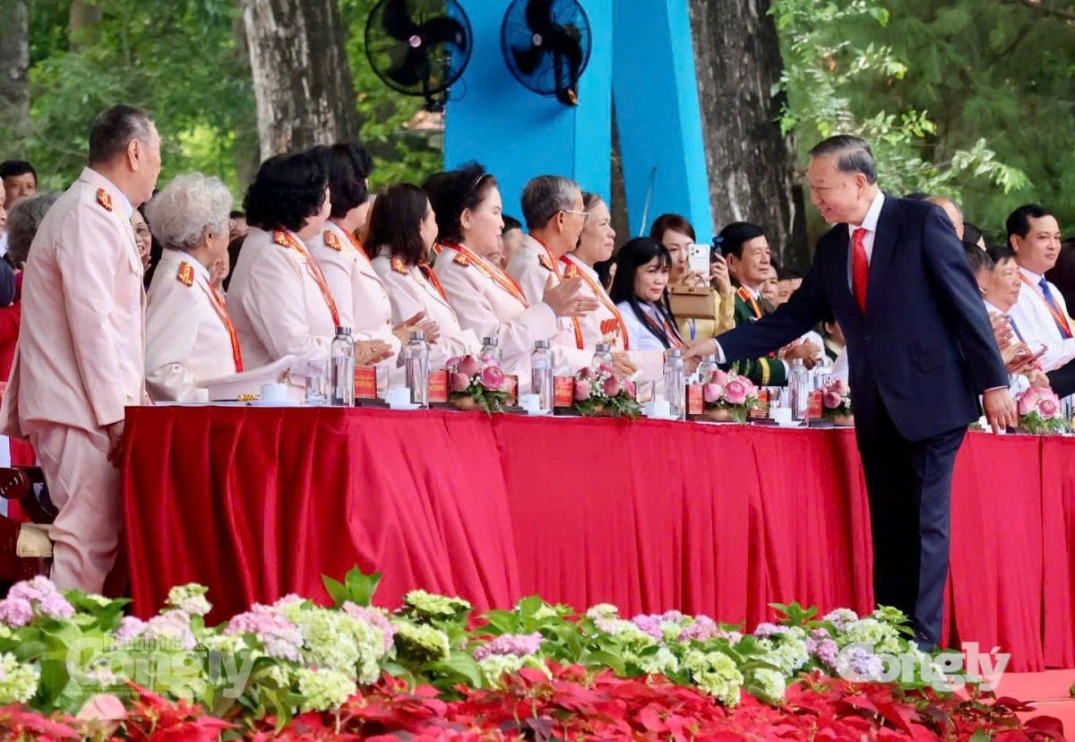 Tổng Bí thư, Chủ tịch nước Tô Lâm dự Lễ kỷ niệm 50 năm Thành phố Sài Gòn - Gia Định mang tên Bác.