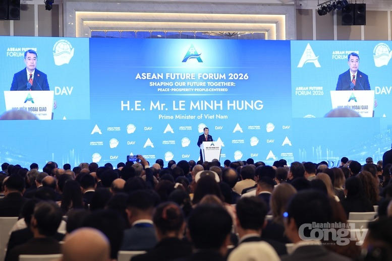 Thủ tướng nêu rõ, Diễn đàn Tương lai ASEAN 2026 mang ý nghĩa đặc biệt quan trọng. Ảnh: VGP/Nhật Bắc