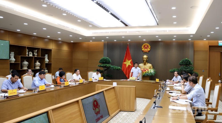 Toàn cảnh cuộc họp - Ảnh: VGP/Đức Tuân