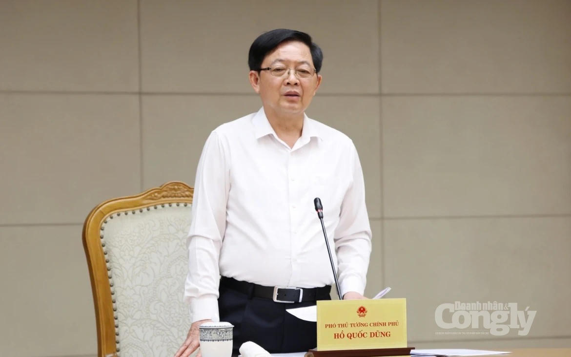 Phó Thủ tướng Chính phủ Hồ Quốc Dũng được giao làm Trưởng Ban Chỉ đạo quốc gia về phát triển ngành công nghiệp bán dẫn. Ảnh: VGP